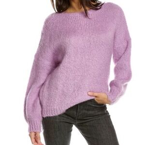 Maje Womens Mignon Mohair-Blend Sweater Size 1